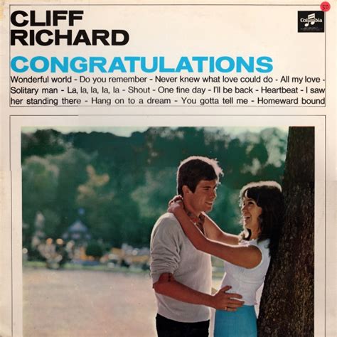 Cliff Richard – Congratulations – Vinyl (LP, Compilation, Club Edition), [r5991670] | Discogs