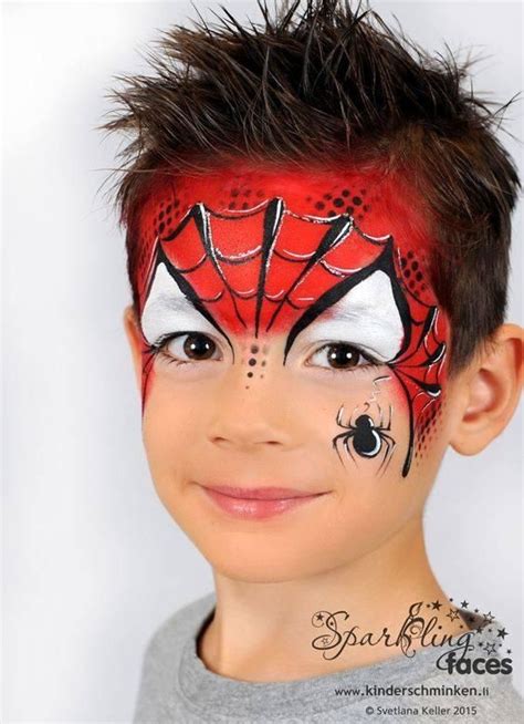 25 IDEAS DE PINTA-CARITAS PARA NIÑOS - | Superhero face painting, Face painting designs, Face ...