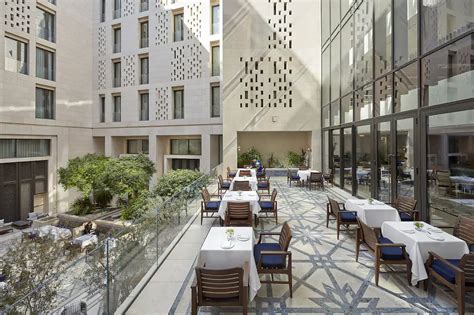 Mandarin Oriental, Doha Hotel – Doha, Qatar – Mandarin Lounge Terrace ...