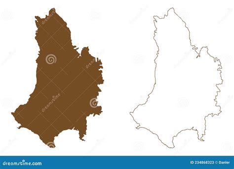 Catanduanes Island Southeast Asia, Republic of the Philippines Map Vector Illustration, Scribble ...