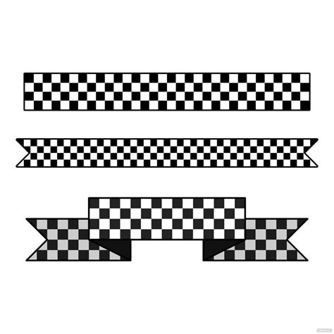 Free Checkered Flag Clipart Border