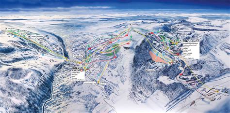 Piste map | Kvitfjell