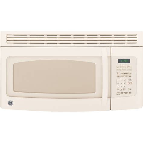 GE® 30-Inch, 1.7 Cu. Ft. Over-the-Range Microwave Oven (Color: Bisque ...