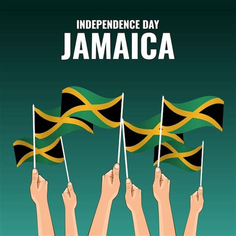 Premium Vector | Jamaica independence day