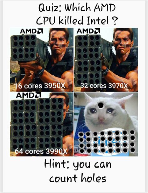 AMD VS INTEL QUIZ [ORIGINAL MEME] : r/memes