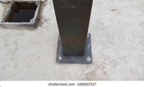 Column Base Steel Columnstructural Steel Column Stock Photo 1683437317 ...