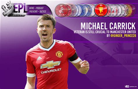 Veteran Michael Carrick is still Crucial to Manchester United