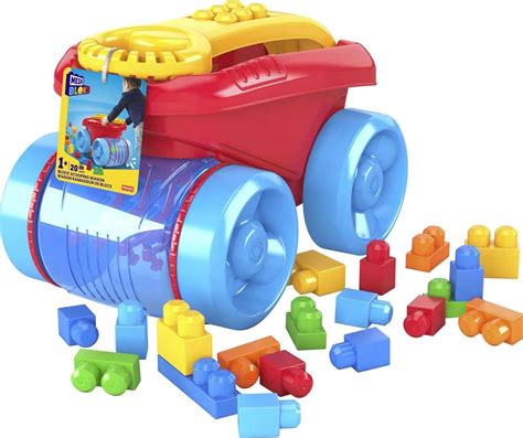 Mega Bloks Block Scooping Wagon - Classic : Amazon.ca: Toys & Games