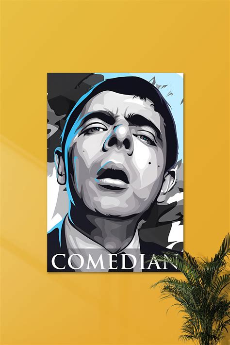 Mr.Bean #01 | Rowan Atkinson | Celebrities Poster – Posterized