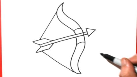 How To Draw A Bow And Arrow