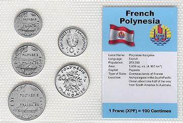 French Polynesia Coin Sets