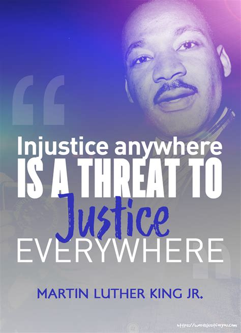 Famous Quotes by Martin Luther King Jr - Injustice | Words Just for You! - Free Downloads and ...