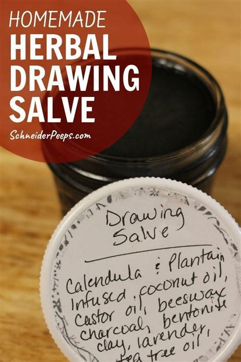 Homemade drawing salve recipe to draw out splinters, boils, and other ...