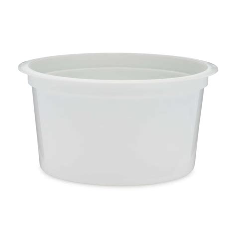 4 oz White PP Round Snap-Lock Container | Berlin Packaging