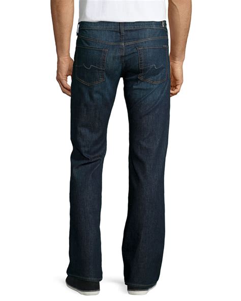 Lyst - 7 For All Mankind Standard Jeans in Blue for Men