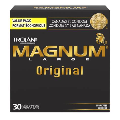 Trojan Magnum Original Premium Lubricated Value Pack Condoms | Walmart ...