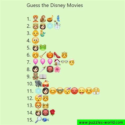 disney movies told in emojis - Estrella Kraft