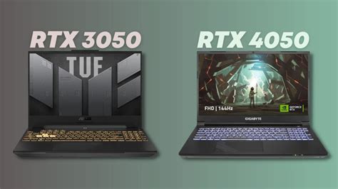 Nvidia RTX 2050 Vs RTX 3060