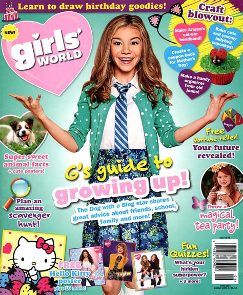 Girls' World Cover for 2/1/2019 | Girls world, Girls life magazine ...