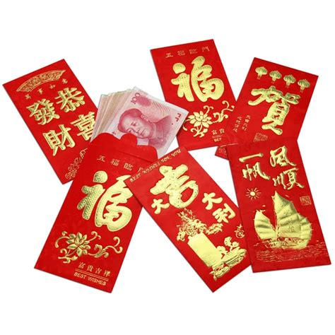 New 2017 48pcs/lot Chinese New Year Red Envelopes Large Size Lucky ...