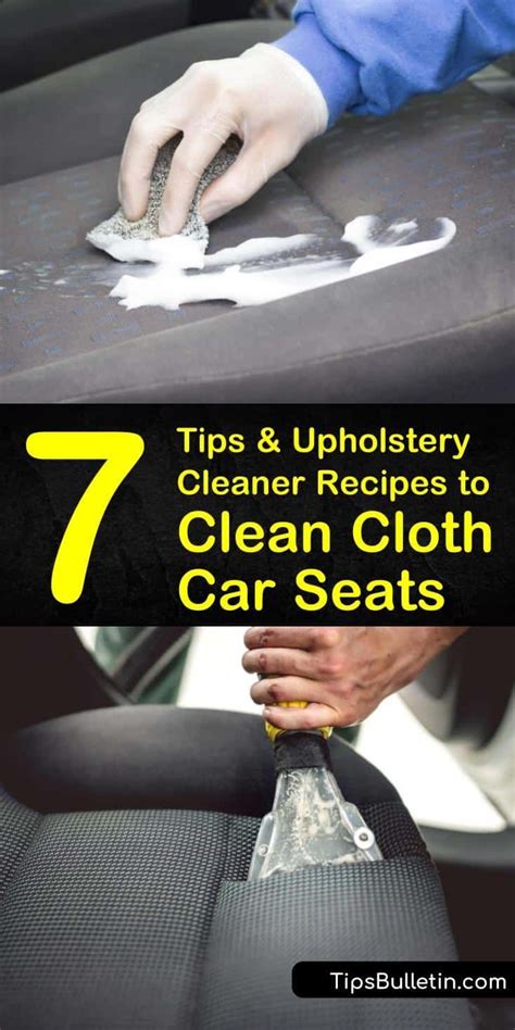 How To Clean Cloth Car Seats With Baking Soda And Vinegar - Cars Interior