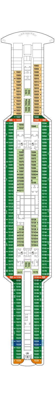 Msc Seashore Deck Plans