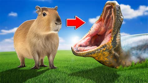 Anaconda VS Capybara! - YouTube