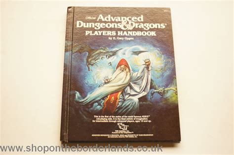 Player's Handbook (9th printing), hardback core rulebook for AD&D 1st edition - The Shop on the ...