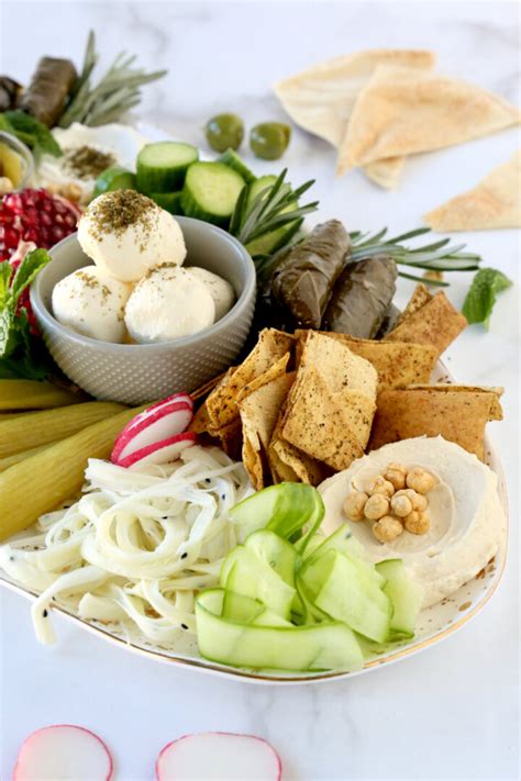 The Best Lebanese Mezze Platter - Joy + Oliver