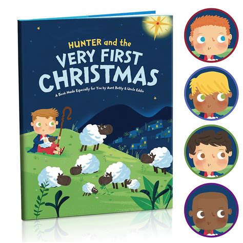 Amazon.com: Hallmark Personalized Books: Very First Christmas (Boy ...