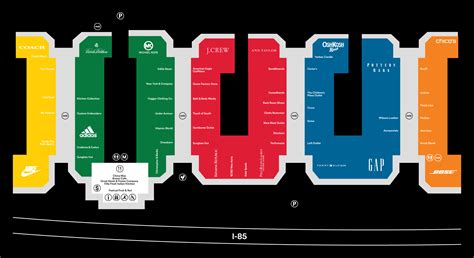 Ellenton Outlet Mall Stores Map | Paul Smith