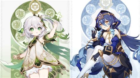 Genshin Impact reveals official art for Nahida & Layla, hints at elves in Sumeru - Pro Game Guides