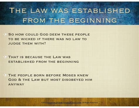 The Law of God