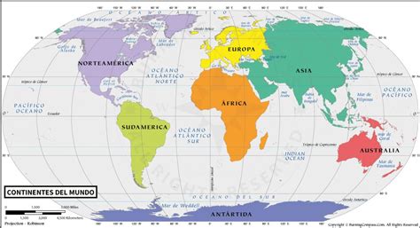 PDF of Mapa De Continentes, Mapa De Continentes PDF