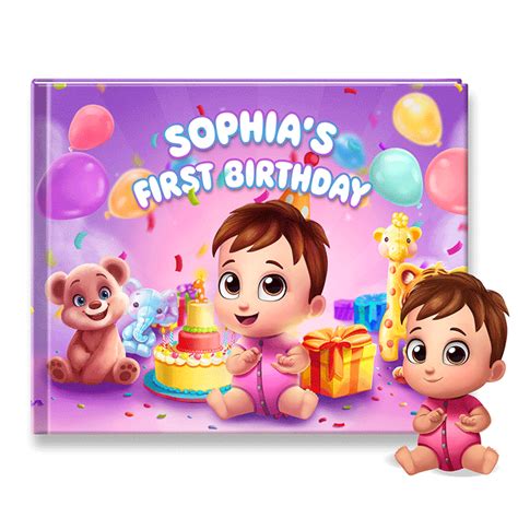 Personalized first birthday storybook | First Birthday gift — Story Bug