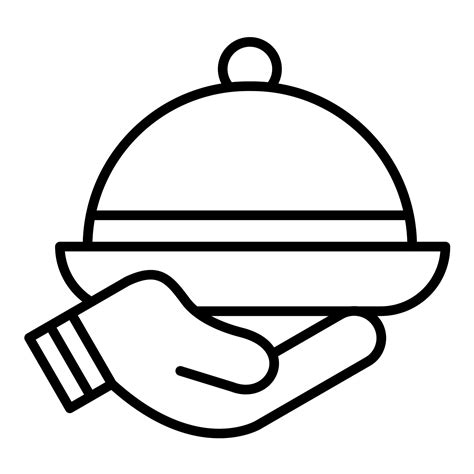 Concession Catering Line Icon 14675860 Vector Art at Vecteezy