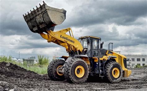 Download wallpapers LiuGong CLG 890H, wheel loaders, construction vehicles, 2020 excavators, HDR ...