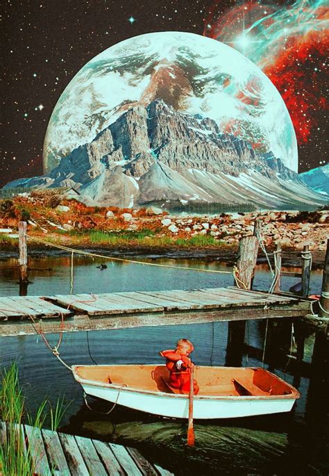 Good Morning Earth Surreal Collage Collage Art Mounta - vrogue.co