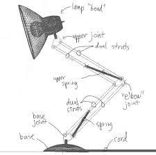 Desk Lamp Mechanism Drawing