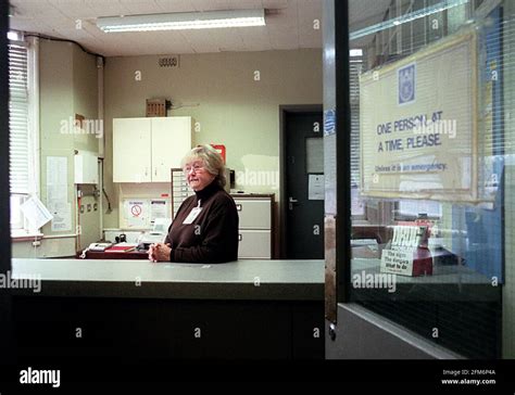 Police station desk hi-res stock photography and images - Alamy