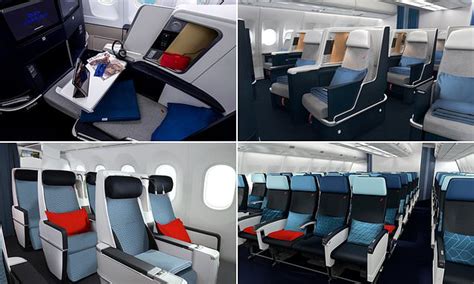 Air France unveils swanky new cabins for long-haul A330s | Daily Mail Online