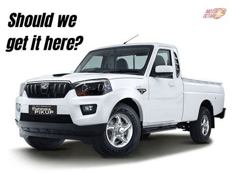 Mahindra Scorpio pickup truck that we don't get! » MotorOctane