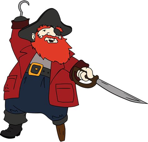 one leg pirate gif - Clip Art Library