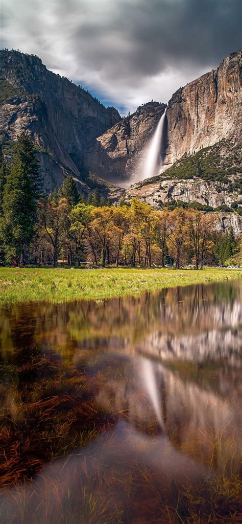 Yosemite Falls iPhone 11 Wallpapers Free Download