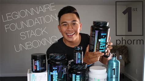 1ST PHORM LEGIONNAIRE FOUNDATION STACK UNBOXING - YouTube