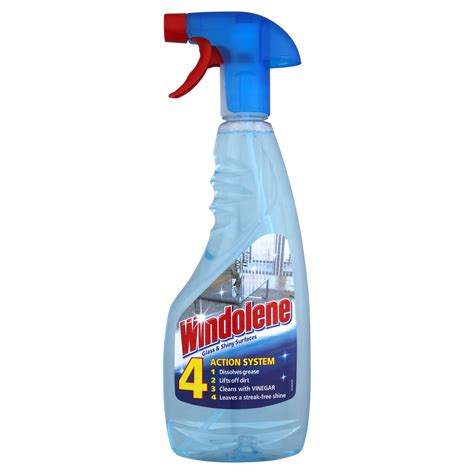 Windolene 4 Action Window Cleaner Spray, 500 ml | Departments | DIY at B&Q