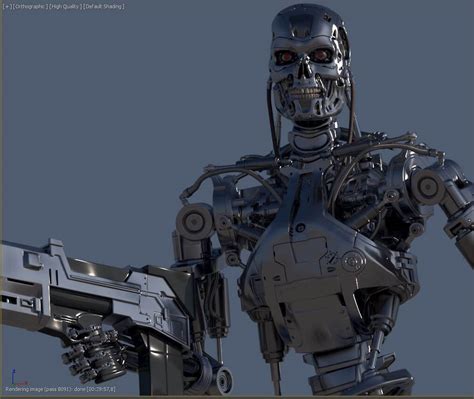 T-800 Terminator 2 Judgment Day 3D Print Model by SKYNET-2029