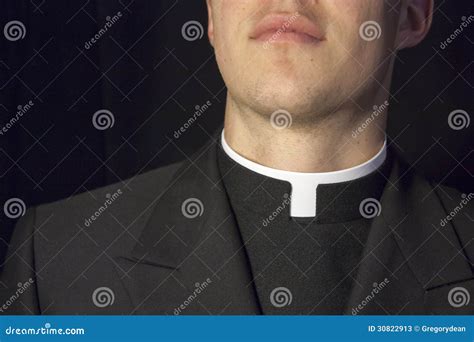 Close-up Of Priest Collar Stock Photos - Image: 30822913