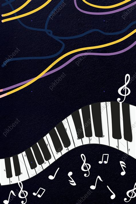 Music Dream Piano Training HD Background Backgrounds | PSD Free ...