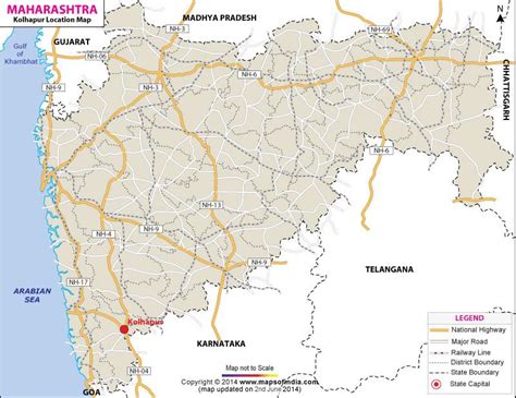 Where is Kolhapur Located in India | Kolhapur Location Map,Maharashtra